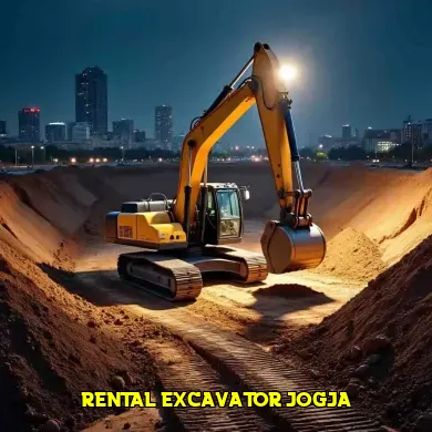 rental excavator jogja
